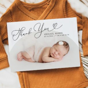 Anúncio de Nascimento do Obrigado Yoy com Arch Bra