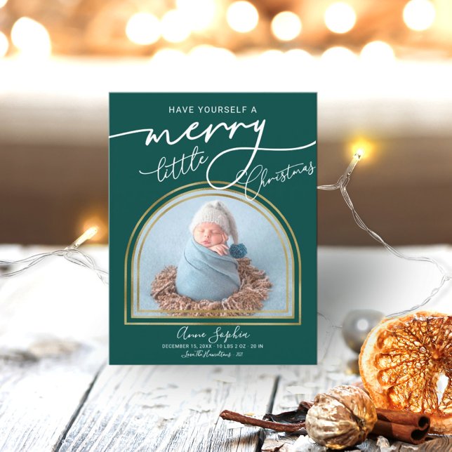 Anúncio de Nascimento do Quadro de Arco de Script  (Criador carregado)