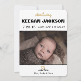 Anúncio de Nascimento Dourado da Litter