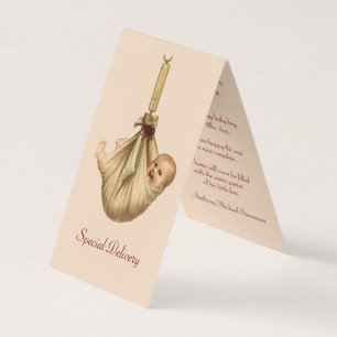 Anúncio de Nascimento "Entrega Especial"