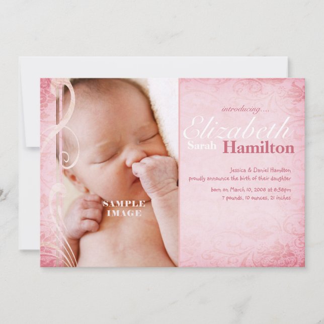 Anúncio de Nascimento Rosa (Frente)