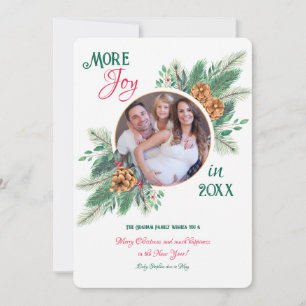 Anúncio de Natal de Gravidez