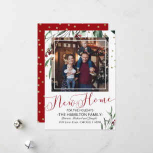 Anúncio de Natal e Mudança de Casa em Foto