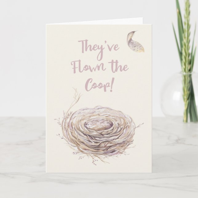 Anúncio de ninho vazio (Frente)