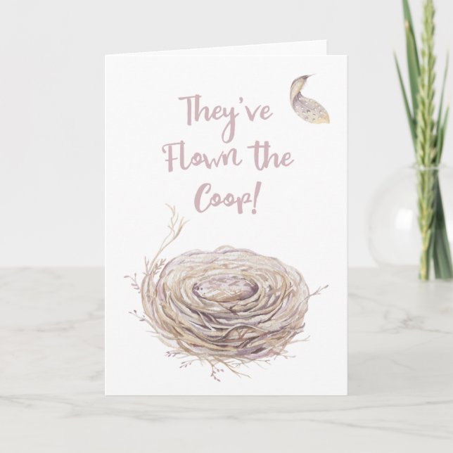 Anúncio de ninho vazio (Frente)