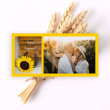 Anúncio de Noivado do País de Ferradura de Girasso