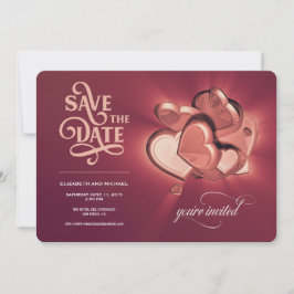 Anúncio de Noivado Save The Date (Versão 2)