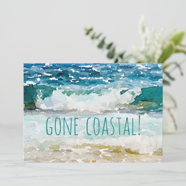 Anúncio de Nova Onda Gone Coastal (Em pé/Frente)