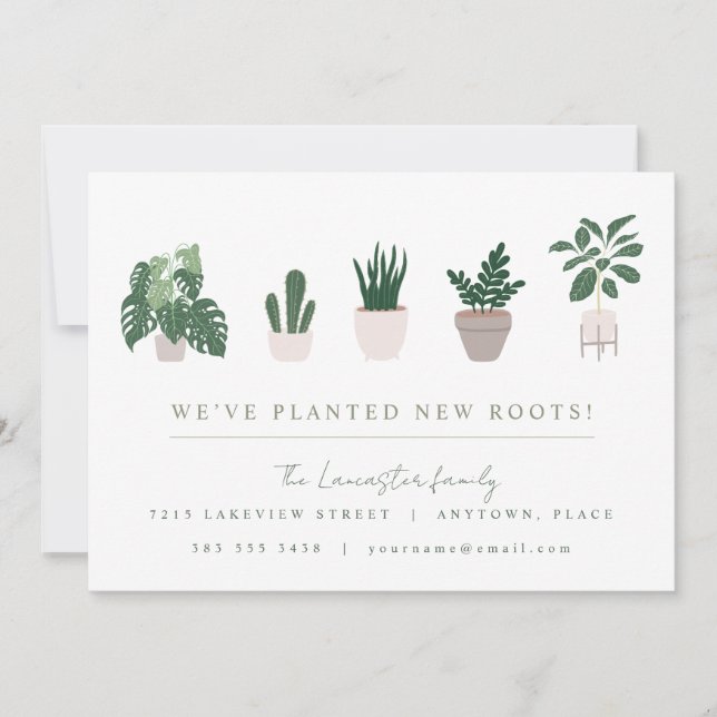 Anúncio de novas raízes em movimento (Frente)