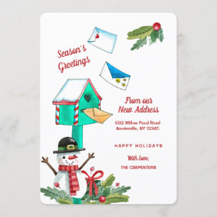 Anúncio de Novo Endereço da Caixa de Correio de 