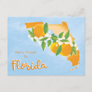 Anúncio de Novo Endereço em Movimento no Estado da