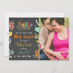 Anúncio de outono de Ação de Graças outono