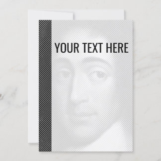 Anúncio de Retrato de Baruch Branco Preto