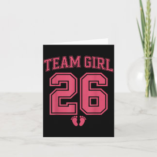 Anúncio de Revelação de Gênero da Equipe Menina 20