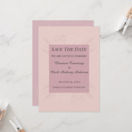 Anúncio de Salvação do Casamento Fleur de Satin