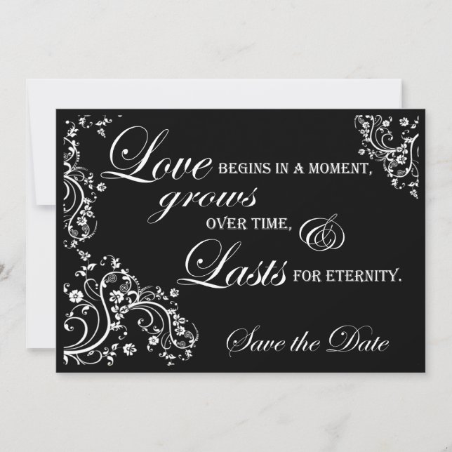 Anúncio de Salve a Data (Frente)