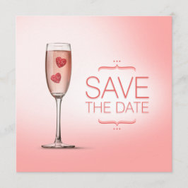 Anúncio de Salve a Data Love Potion Pink