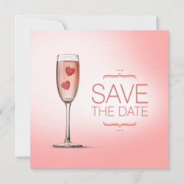 Anúncio de Salve a Data Love Potion Pink