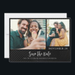 Anúncio de Salve o Dia com Fotos Chic Modernas<br><div class="desc">Adicione suas fotos favoritas para criar um anúncio de Salve o Dia único e exclusivo que seus convidados adorariam guardar como lembrança</div>