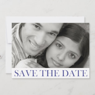 Anúncio de Save the Date Carimbado