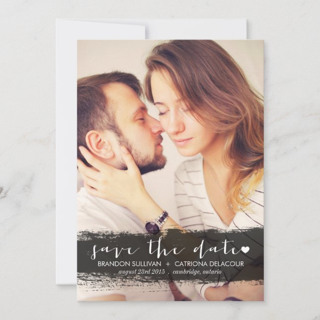 ANÚNCIO DE SAVE THE DATE COM SPLASH DE Aquarela PR (Frente)