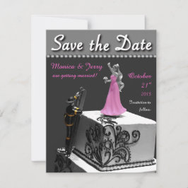 Anúncio de Save The Date de Casamento