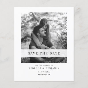 Anúncio de Save the Date Moderno com Foto