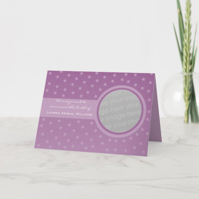 Anúncio de Starry Baby (Roxo) (Frente)