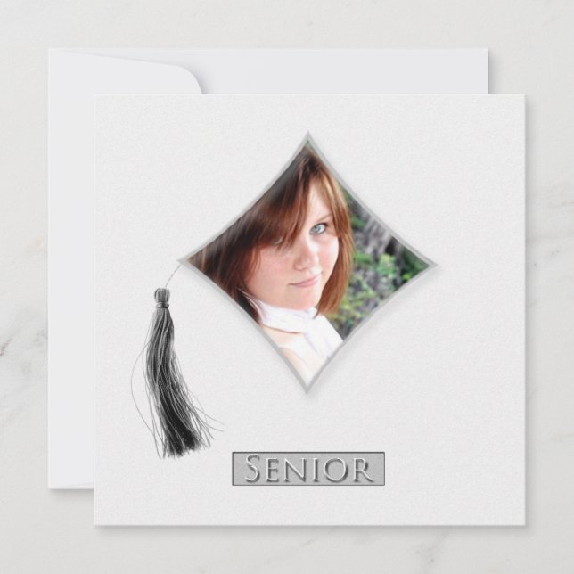 Anúncio de Tassel de Graduação em Diamond (Frente)