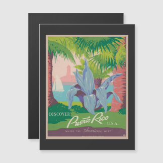 Anúncio de Turismo Antigo de Porto Rico