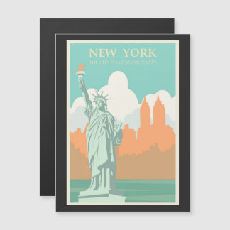 Anúncio de Turismo Vintage de Nova York