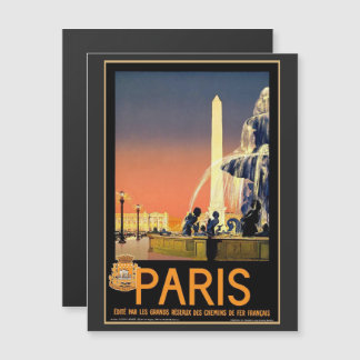 Anúncio de Turismo Vintage de Paris