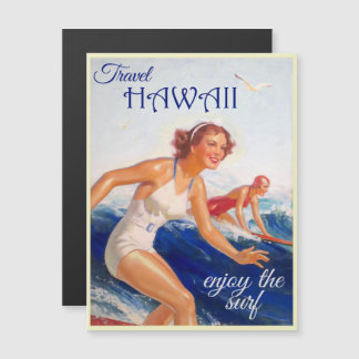 Anúncio de Turismo Vintage do Havaí