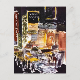 Anúncio de Vazio do Distrito de Teatro de NYC