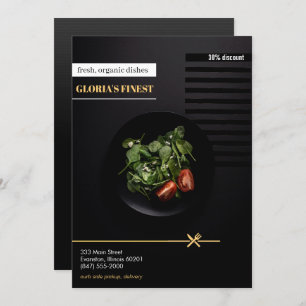 anúncio de venda de restaurante orgânico saudável