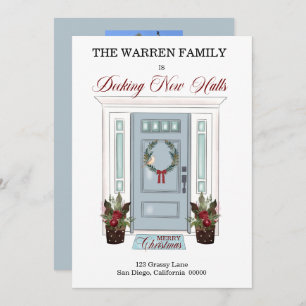 Anúncio Decking New Halls Blue Door Foto de Natal Movida