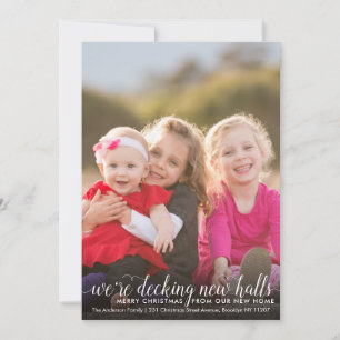 Anúncio Decking New Halls Foto de Natal Festivo Movendo-se