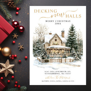 Anúncio Decking New Halls Novo Movimento de Natal Doméstic