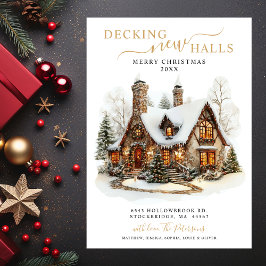 Anúncio Decking New Halls Novo Movimento de Natal Doméstic