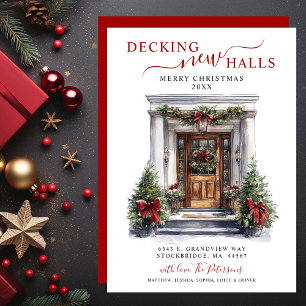 Anúncio Decking New Halls Novo Movimento de Natal Doméstic