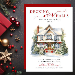 Anúncio Decking New Halls Novo Movimento de Natal Doméstic