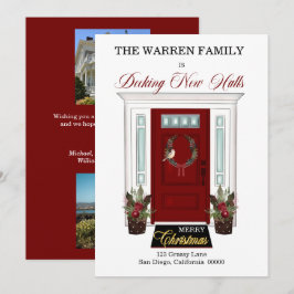 Anúncio Decking New Halls Red Door Foto de Natal Movendo-s