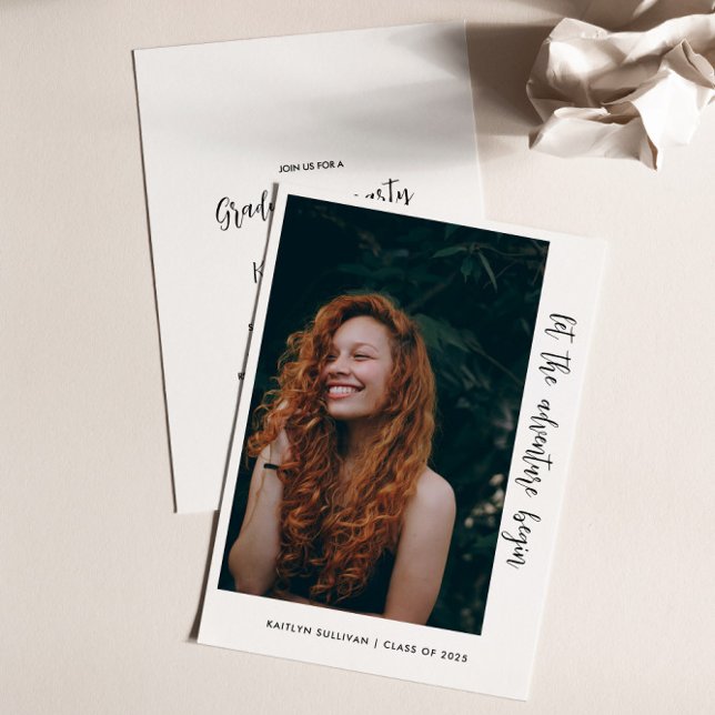 Anúncio Deixe A Aventura Começar A Escrever Casual | Forma (Criador carregado)