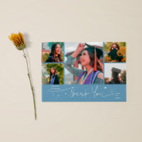 Denim Azul Grad Multi Foto Obrigado Estrela Brilha