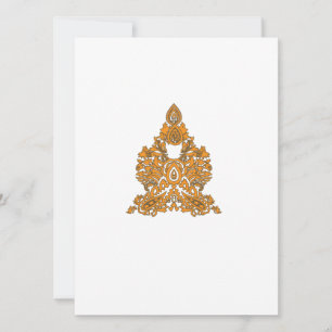 Anúncio Design de Caveira Floral Padrão de Arte Preta Ve