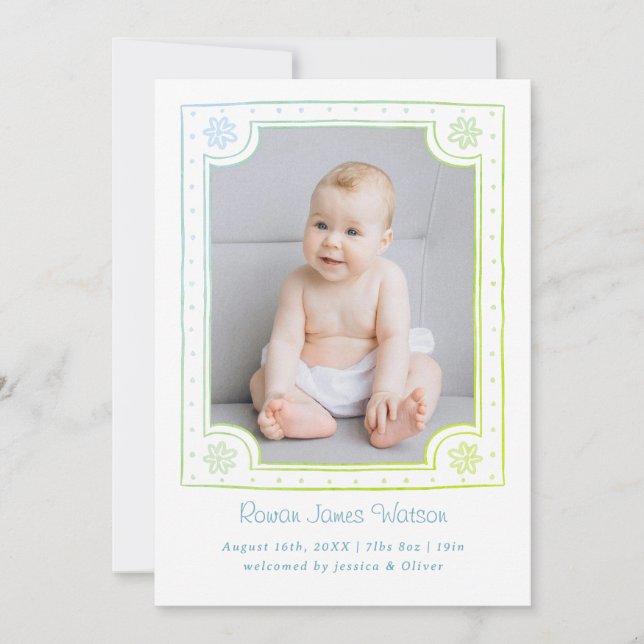 Anúncio Design de foto com quadro Whimsical (Frente)