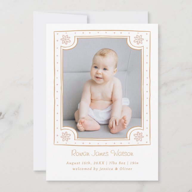 Anúncio Design de foto com quadro Whimsical (Frente)