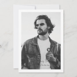 Anúncio Design de Fotografia Simples Bord