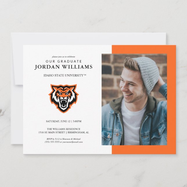 Anúncio Design do Espírito Bengals da Idaho State Universi (Frente)