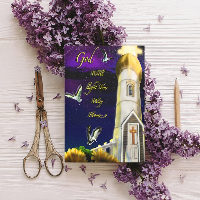 Anúncio Deus Vai Leve Seu Caminho Para Casa. (Criador carregado)